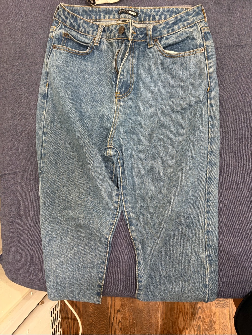 Fashion Nova Light Blue Denim Jeans